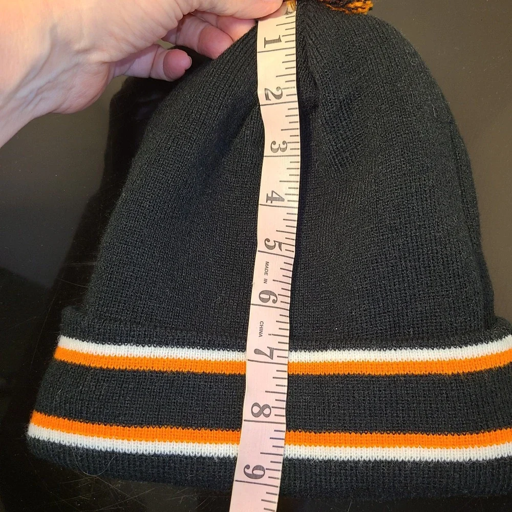Baltimore Orioles SGA Giveaway Knit Ski Snow Winter Cap Hat Black & Orange Felt